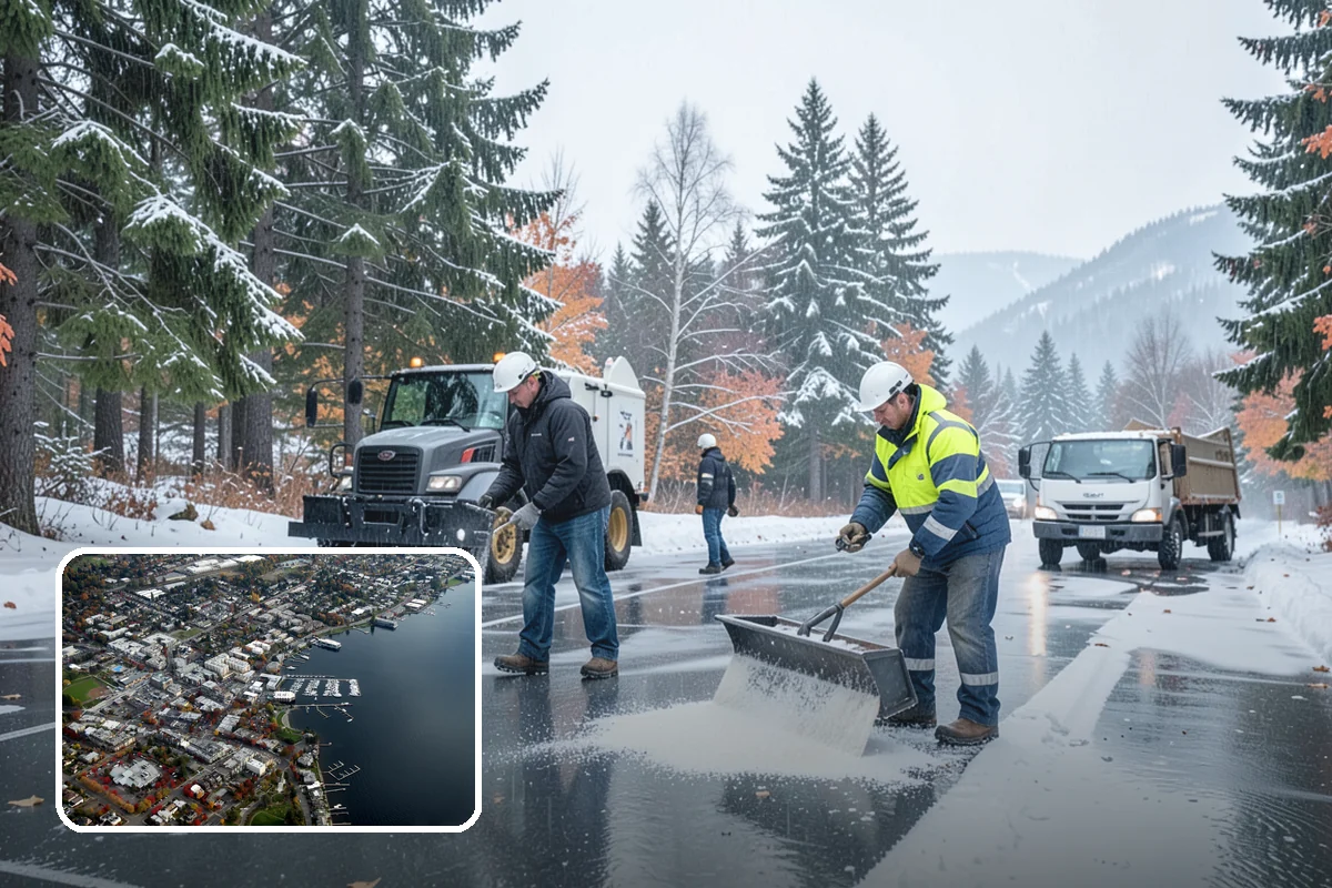 Apartment Complex Deicing in Kirkland, King County, WA - Reduces tenant slip-and-fall exposure across shared common areas