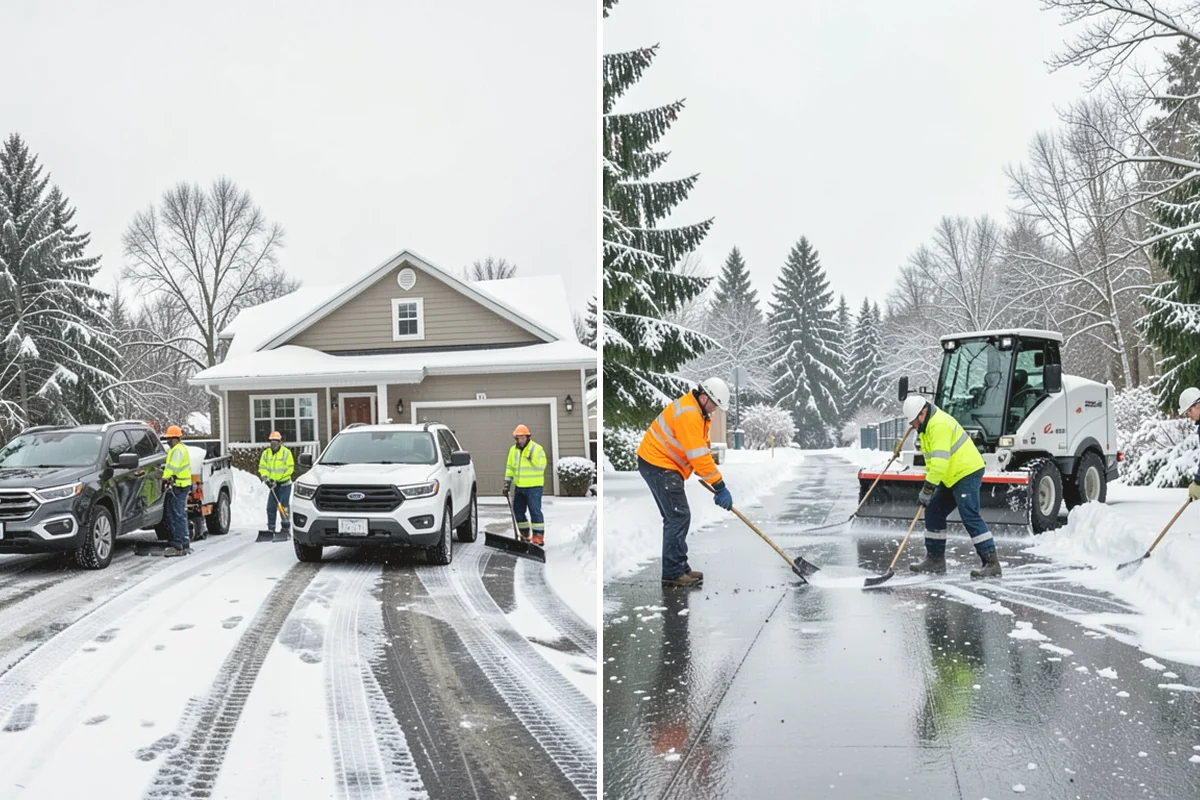 Apartment Complex Deicing in La Conner, Skagit County, WA - Inventory all stairwells, landings, breezeways, and parking rows with the property manager