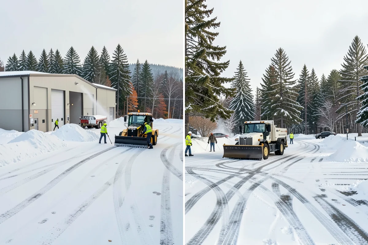 Apartment Complex Deicing in Lake Forest Park, King County, WA - Inventory all stairwells, landings, breezeways, and parking rows with the property manager