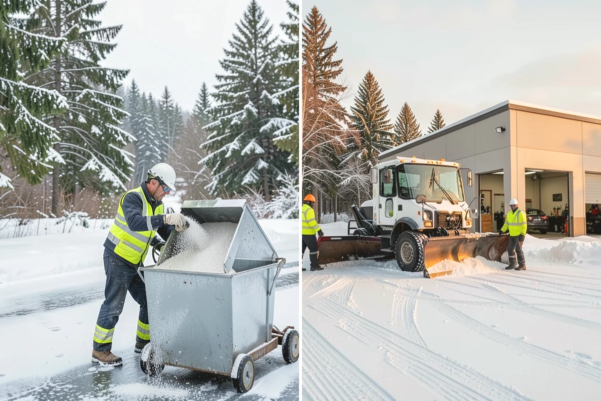 Apartment Complex Deicing in Lake Stevens, Snohomish County, WA - Inventory all stairwells, landings, breezeways, and parking rows with the property manager