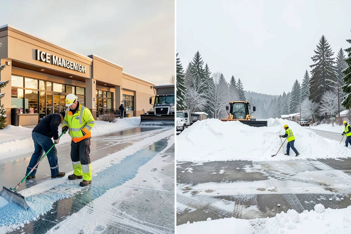 Apartment Complex Deicing in Lyman, Skagit County, WA - Inventory all stairwells, landings, breezeways, and parking rows with the property manager