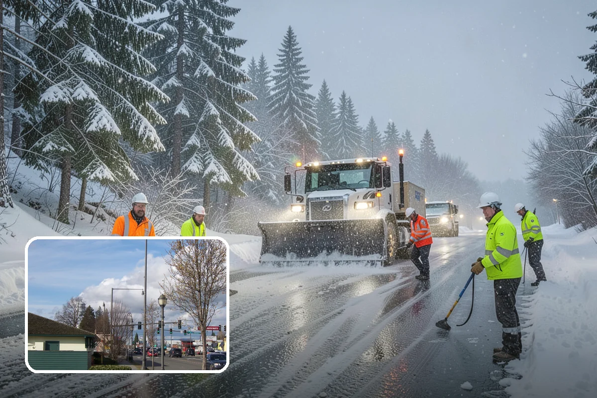 Apartment Complex Deicing in Marysville, Snohomish County, WA - Reduces tenant slip-and-fall exposure across shared common areas