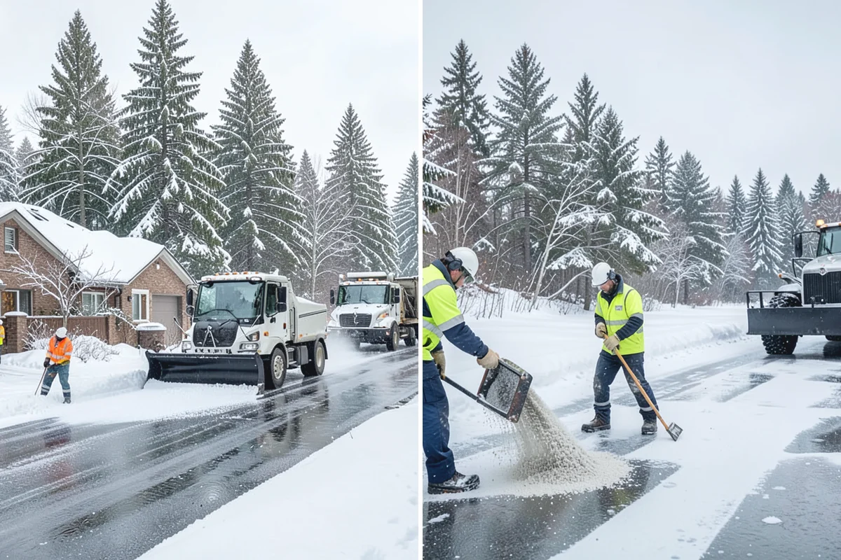 Apartment Complex Deicing in Marysville, Snohomish County, WA - Inventory all stairwells, landings, breezeways, and parking rows with the property manager