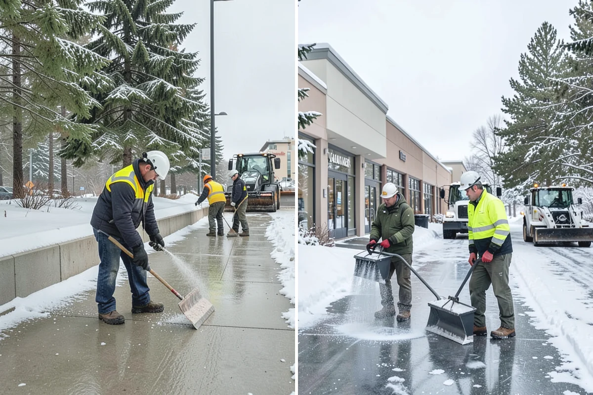 Apartment Complex Deicing in Medina, King County, WA - Inventory all stairwells, landings, breezeways, and parking rows with the property manager