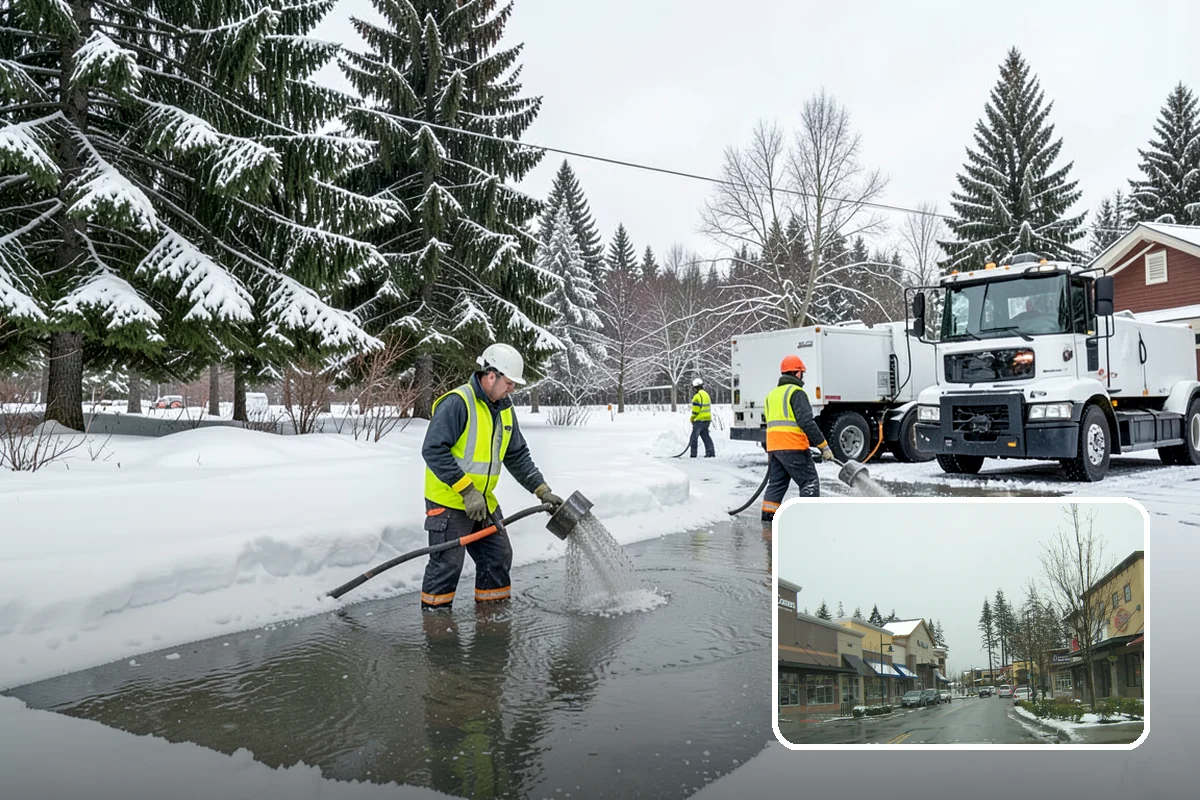 Apartment Complex Deicing in Mill Creek, Snohomish County, WA - Reduces tenant slip-and-fall exposure across shared common areas