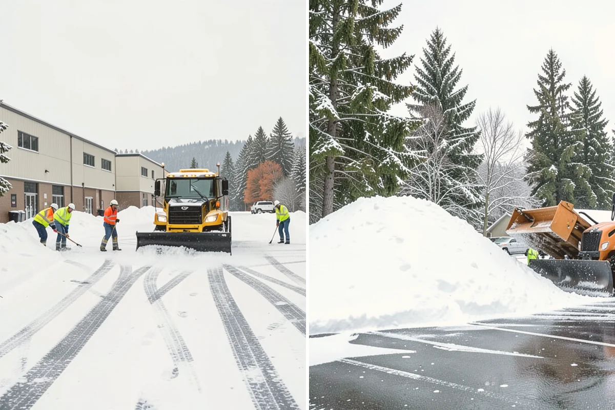 Apartment Complex Deicing in Milton, King County, WA - Inventory all stairwells, landings, breezeways, and parking rows with the property manager