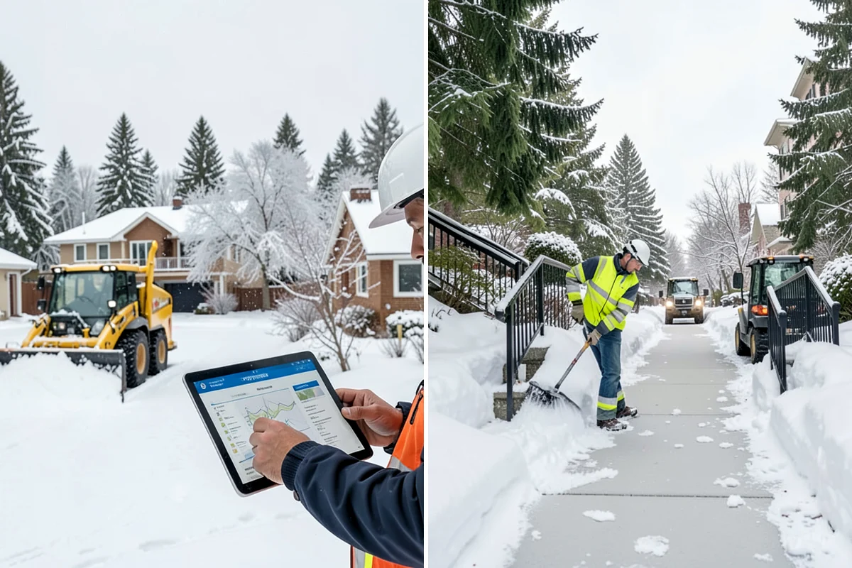 Apartment Complex Deicing in Pacific, King County, WA - Inventory all stairwells, landings, breezeways, and parking rows with the property manager