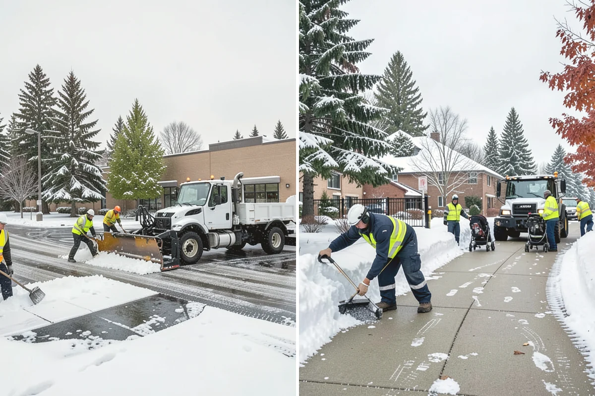 Apartment Complex Deicing in Ruston, Pierce County, WA - Inventory all stairwells, landings, breezeways, and parking rows with the property manager