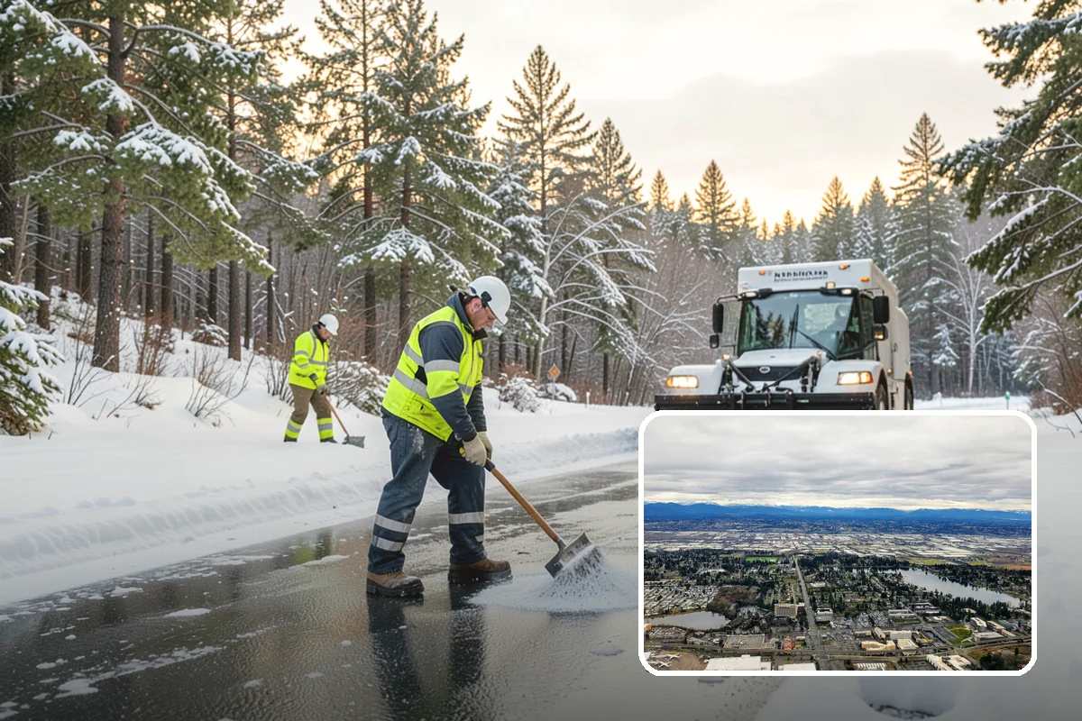 Apartment Complex Deicing in SeaTac, King County, WA - Reduces tenant slip-and-fall exposure across shared common areas
