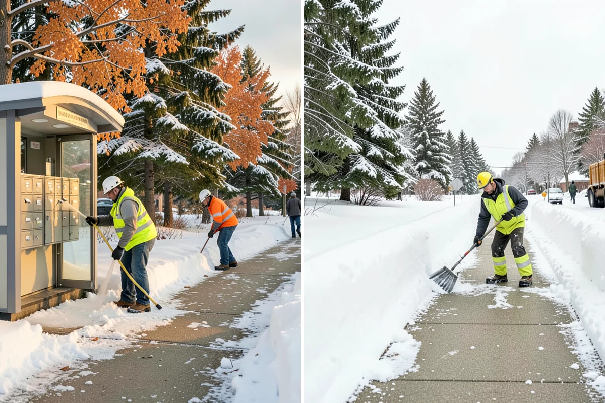 Apartment Complex Deicing in Seattle, King County, WA - Inventory all stairwells, landings, breezeways, and parking rows with the property manager
