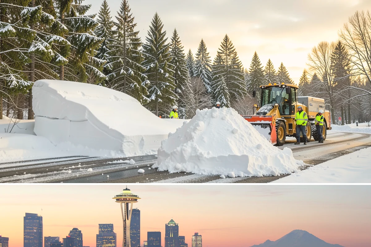 Apartment Complex Deicing in Seattle, King County, WA - Coverage spans the full November-through-March window, ramping up during the extended cold spells that follow lowland...