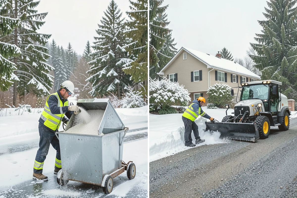 Apartment Complex Deicing in Snohomish, Snohomish County, WA - Inventory all stairwells, landings, breezeways, and parking rows with the property manager