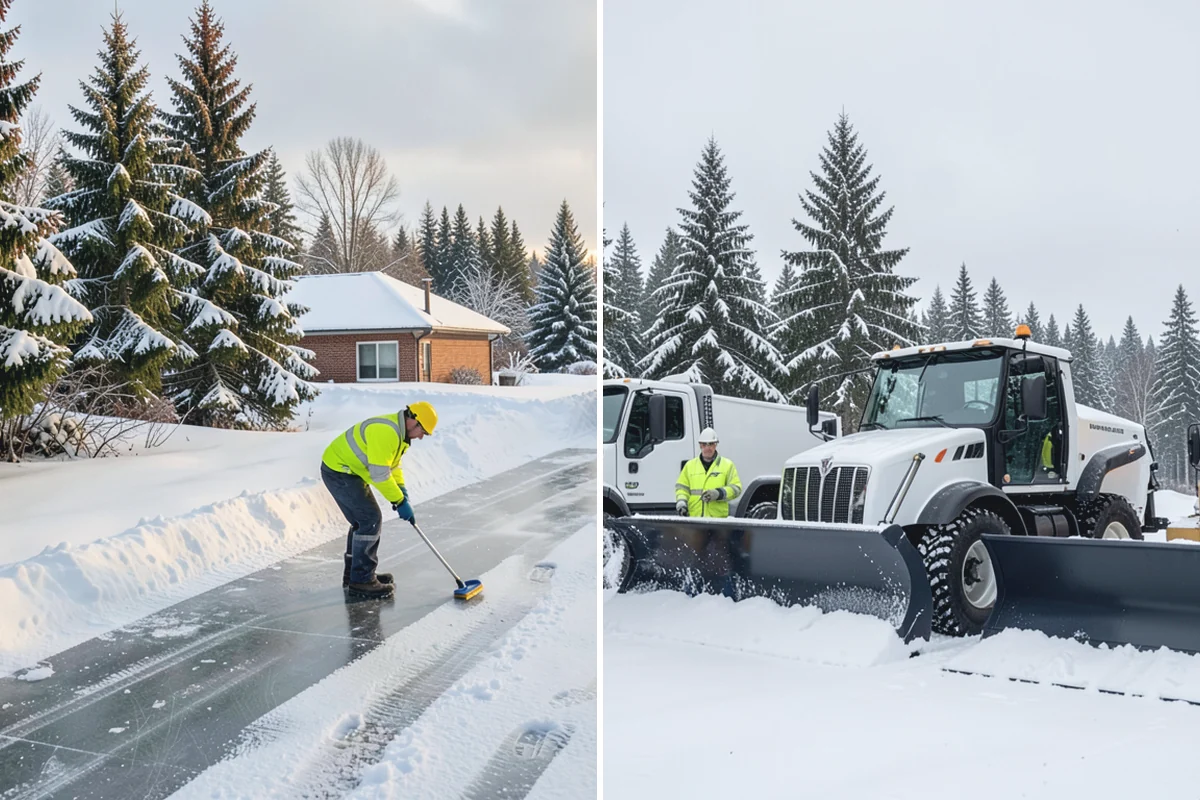 Apartment Complex Deicing in South Prairie, Pierce County, WA - Inventory all stairwells, landings, breezeways, and parking rows with the property manager