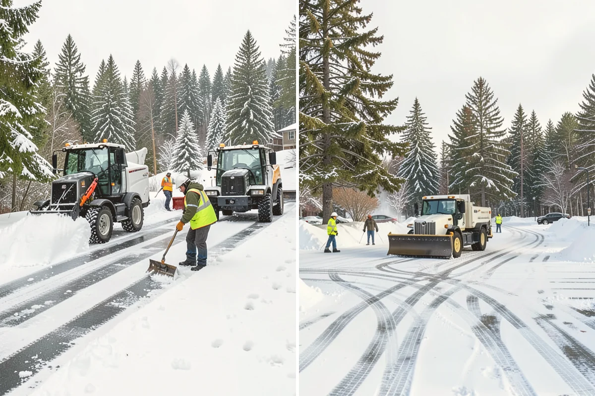 Apartment Complex Deicing in Stanwood, Snohomish County, WA - Inventory all stairwells, landings, breezeways, and parking rows with the property manager