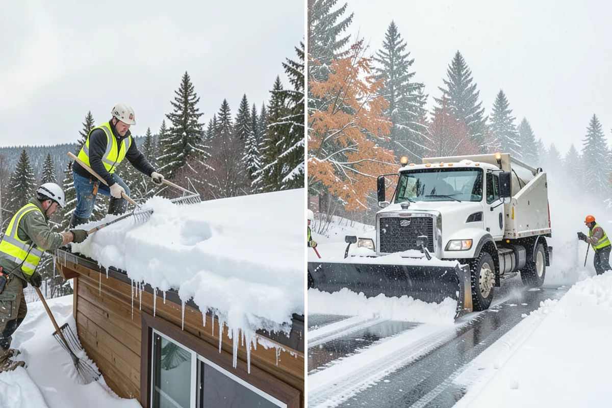 Apartment Complex Deicing in Steilacoom, Pierce County, WA - Inventory all stairwells, landings, breezeways, and parking rows with the property manager