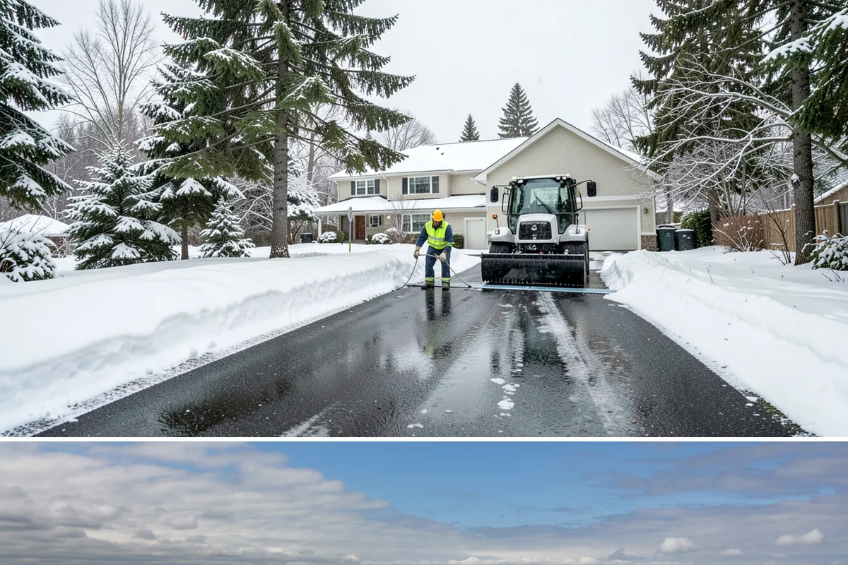 Apartment Complex Deicing in University Place, Pierce County, WA - Coverage spans the full November-through-March window, ramping up during the extended cold spells that follow lowland...