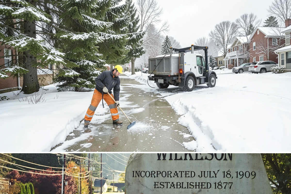 Apartment Complex Deicing in Wilkeson, Pierce County, WA - Coverage spans the full November-through-March window, ramping up during the extended cold spells that follow lowland...