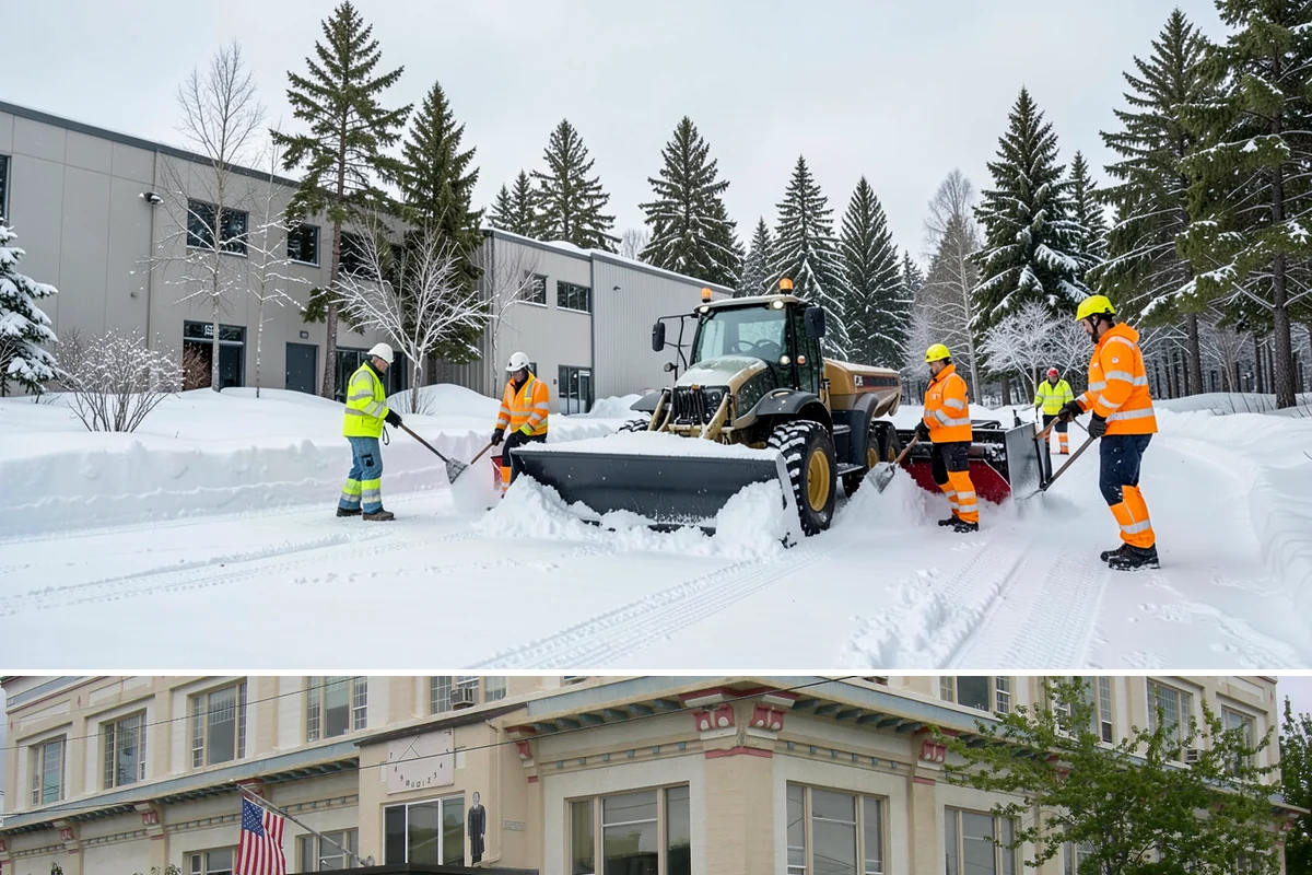 Apartment Complex Parking Lot Snow Removal in Anacortes, Skagit County, WA - Snow risk for Puget Sound apartment communities runs highest from December through February, when overnight lows dip below...
