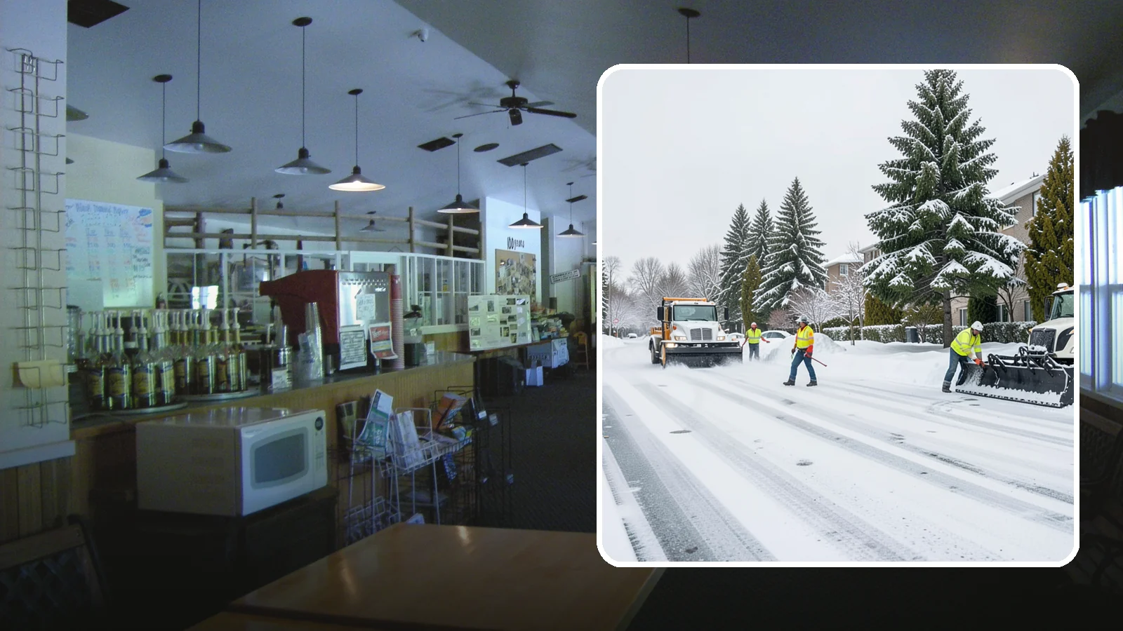 Apartment Complex Parking Lot Snow Removal in Black Diamond, King County, WA - We plow sprawling apartment lots full of overnight tenant vehicles before residents leave for the Western Washington morning rush.