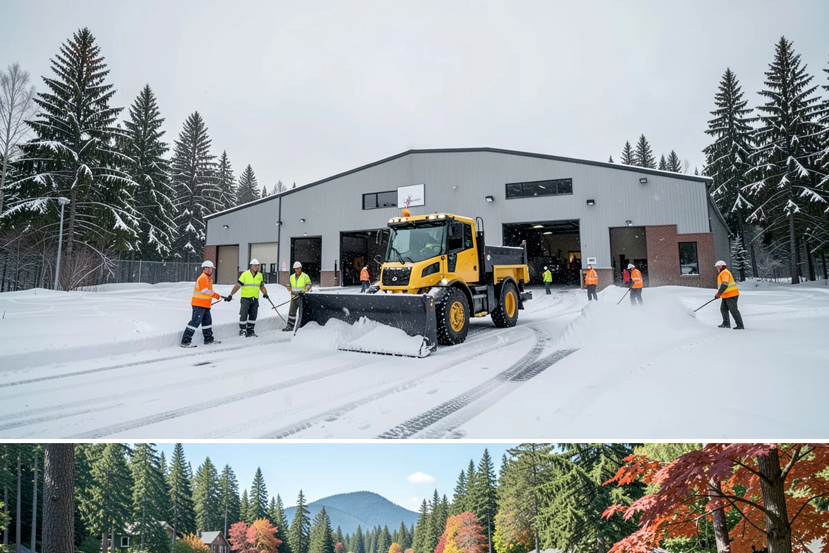 Apartment Complex Parking Lot Snow Removal in Covington, King County, WA - Snow risk for Puget Sound apartment communities runs highest from December through February, when overnight lows dip below...