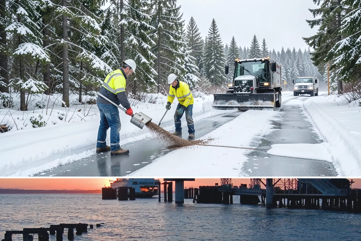 Apartment Complex Parking Lot Snow Removal in Edmonds, Snohomish County, WA - Snow risk for Puget Sound apartment communities runs highest from December through February, when overnight lows dip below...