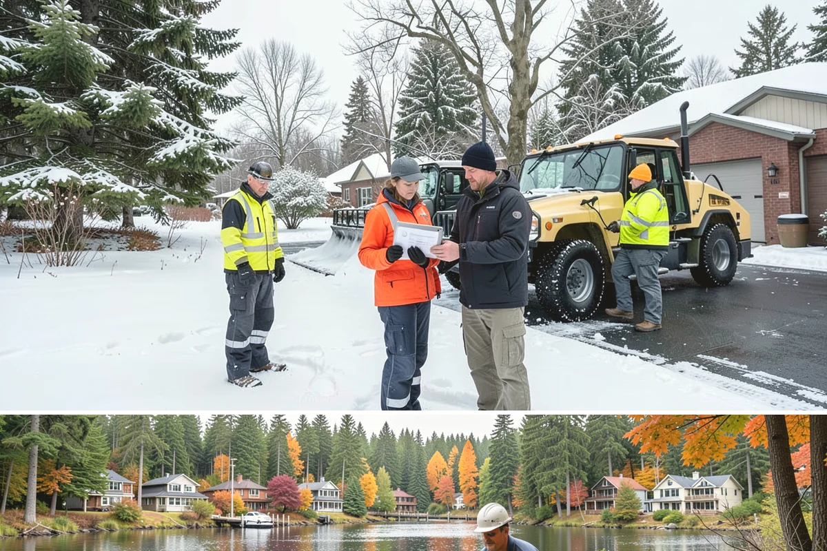 Apartment Complex Parking Lot Snow Removal in La Conner, Skagit County, WA - Snow risk for Puget Sound apartment communities runs highest from December through February, when overnight lows dip below...