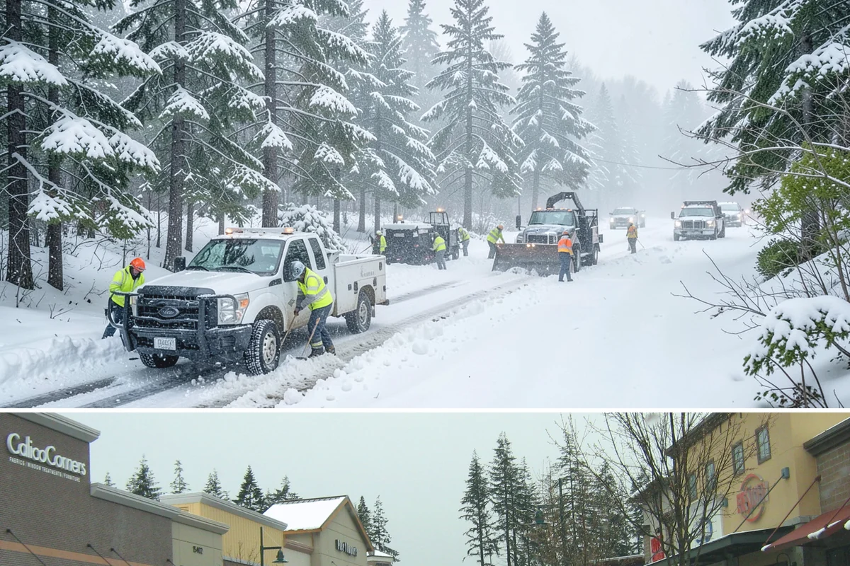 Apartment Complex Parking Lot Snow Removal in Mill Creek, Snohomish County, WA - Snow risk for Puget Sound apartment communities runs highest from December through February, when overnight lows dip below...