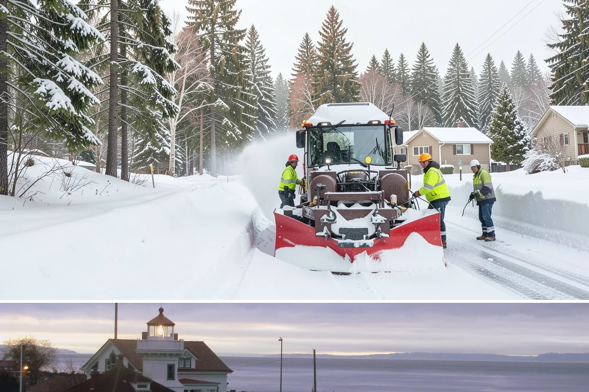 Apartment Complex Parking Lot Snow Removal in Mukilteo, Snohomish County, WA - Snow risk for Puget Sound apartment communities runs highest from December through February, when overnight lows dip below...