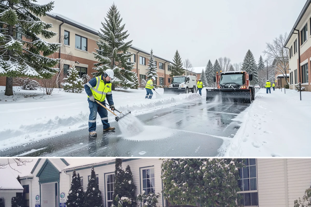 Apartment Complex Parking Lot Snow Removal in Pacific, King County, WA - Snow risk for Puget Sound apartment communities runs highest from December through February, when overnight lows dip below...
