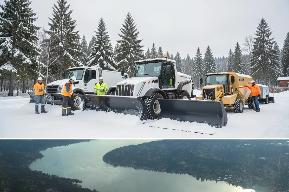 Apartment Complex Parking Lot Snow Removal in Sammamish, King County, WA - Snow risk for Puget Sound apartment communities runs highest from December through February, when overnight lows dip below...