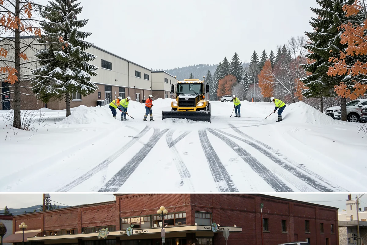 Apartment Complex Parking Lot Snow Removal in Sedro-Woolley, Skagit County, WA - Snow risk for Puget Sound apartment communities runs highest from December through February, when overnight lows dip below...