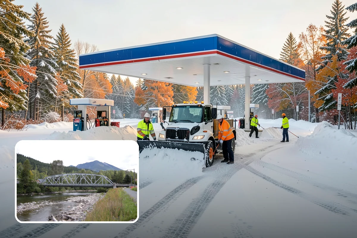 Apartment Complex Parking Lot Snow Removal in Skykomish, King County, WA - Travel lanes stay open for tenants, first responders, and package delivery
