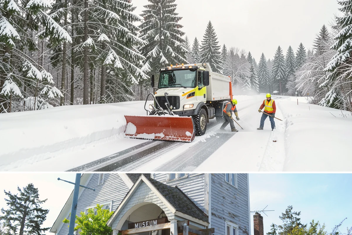 Apartment Complex Parking Lot Snow Removal in Steilacoom, Pierce County, WA - Snow risk for Puget Sound apartment communities runs highest from December through February, when overnight lows dip below...