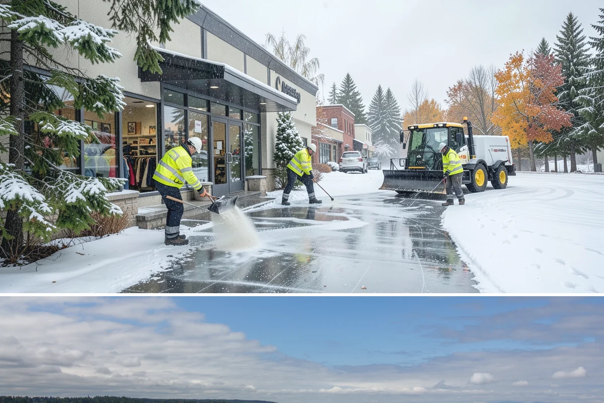Apartment Complex Parking Lot Snow Removal in University Place, Pierce County, WA - Snow risk for Puget Sound apartment communities runs highest from December through February, when overnight lows dip below...