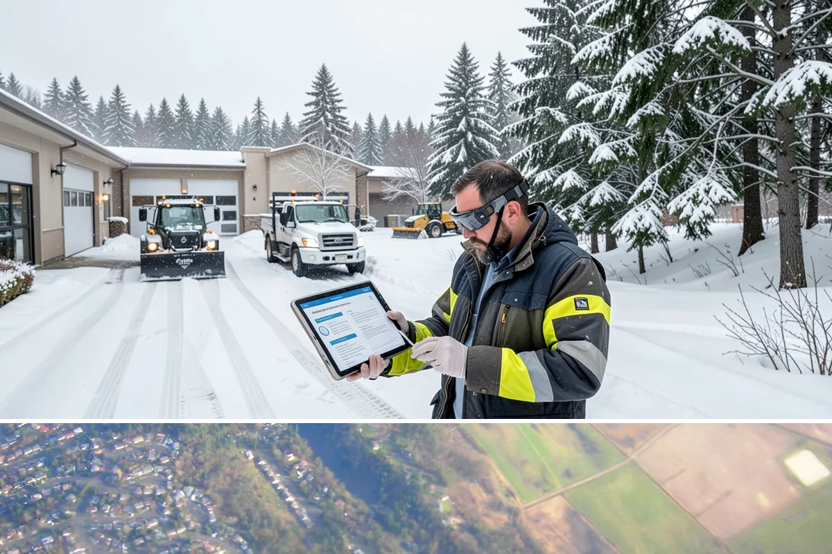 Apartment Complex Sidewalk Clearing in Algona, King County, WA - Demand runs heaviest from December through February, when back-to-back freezing nights keep interior apartment walks glazed...