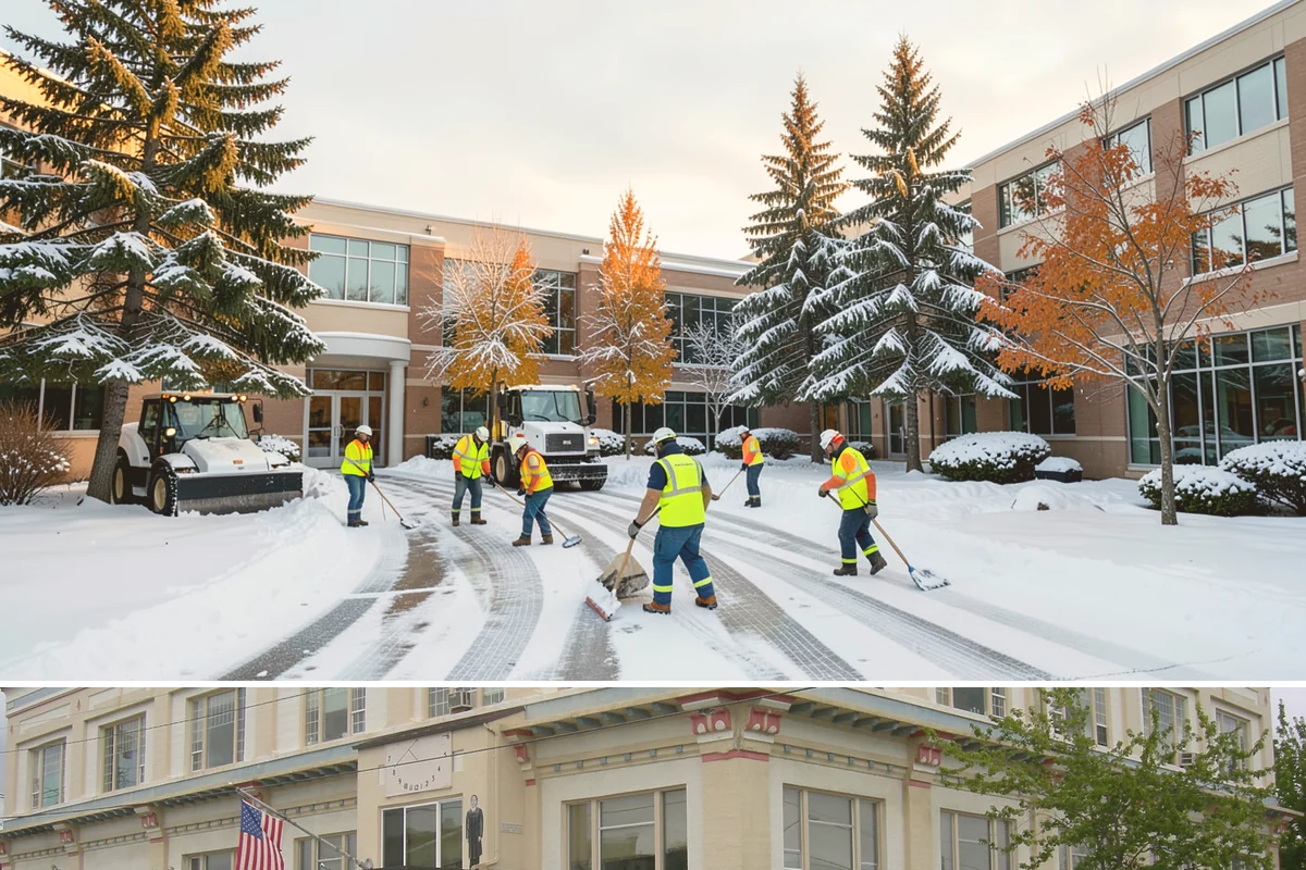Apartment Complex Sidewalk Clearing in Anacortes, Skagit County, WA - Demand runs heaviest from December through February, when back-to-back freezing nights keep interior apartment walks glazed...
