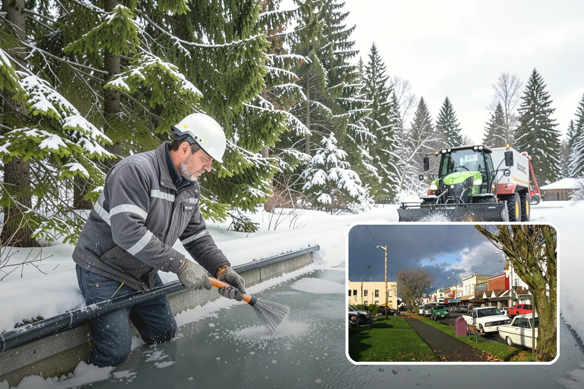 Apartment Complex Sidewalk Clearing in Arlington, Snohomish County, WA - Protects owners and property managers from tenant slip-and-fall litigation