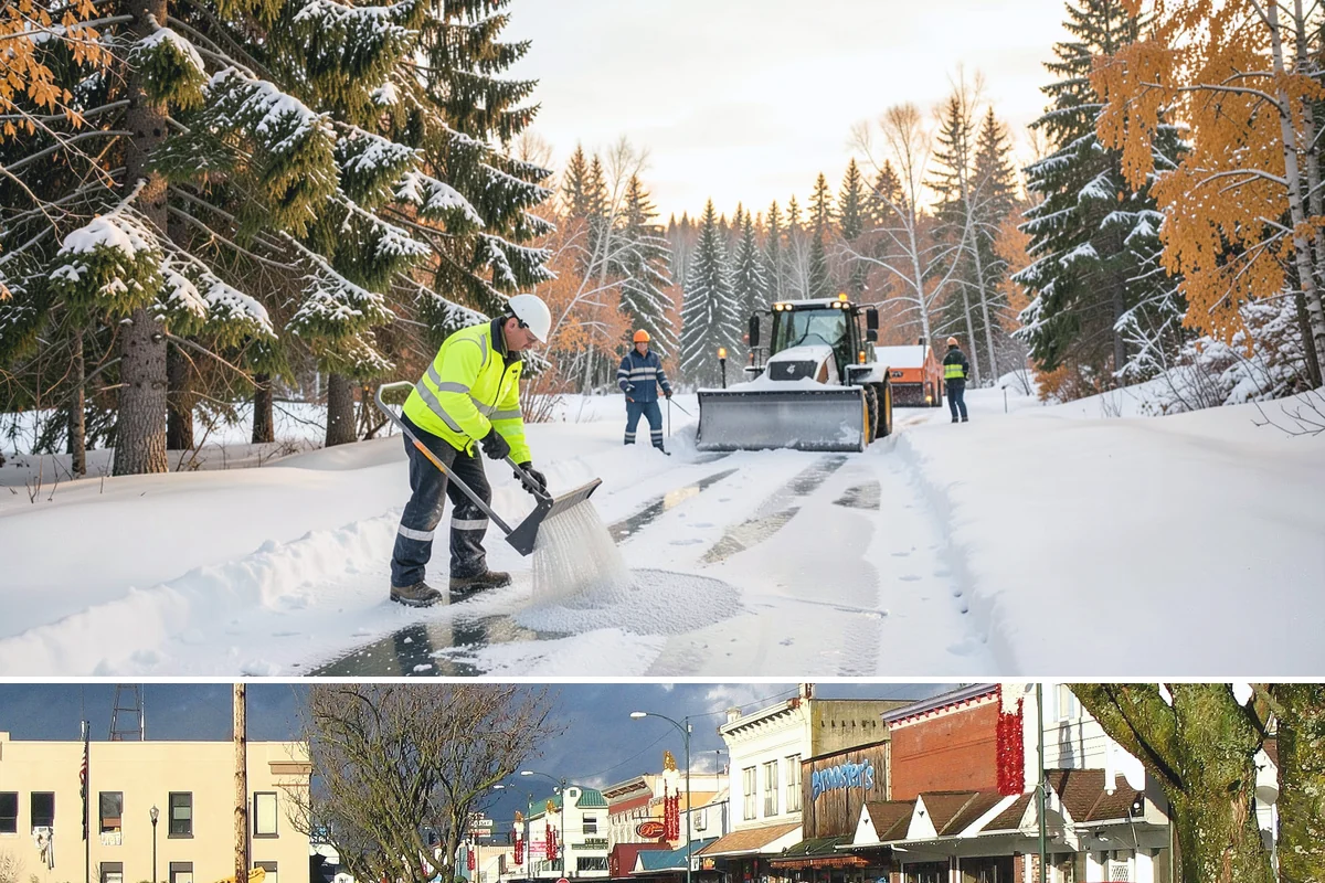 Apartment Complex Sidewalk Clearing in Arlington, Snohomish County, WA - Demand runs heaviest from December through February, when back-to-back freezing nights keep interior apartment walks glazed...