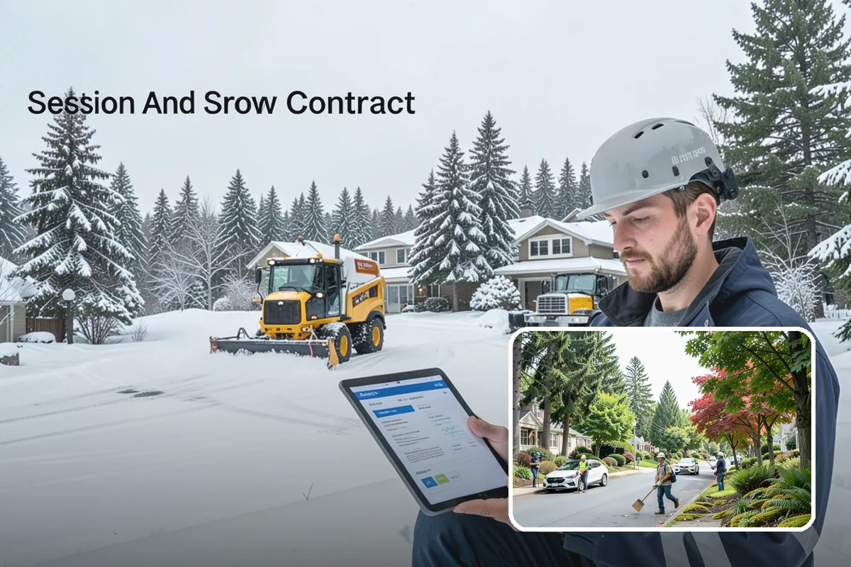 Apartment Complex Sidewalk Clearing in Beaux Arts Village, King County, WA - Protects owners and property managers from tenant slip-and-fall litigation