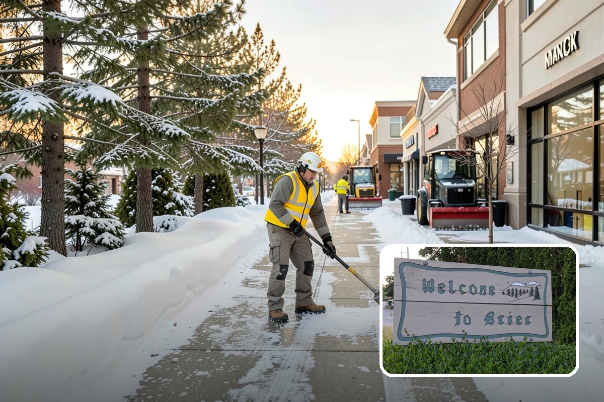 Apartment Complex Sidewalk Clearing in Brier, Snohomish County, WA - Protects owners and property managers from tenant slip-and-fall litigation
