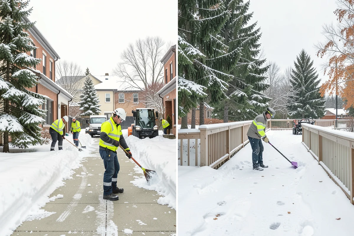 Apartment Complex Sidewalk Clearing in Carnation, King County, WA - Map all interior walks, breezeways, and connector paths across the community