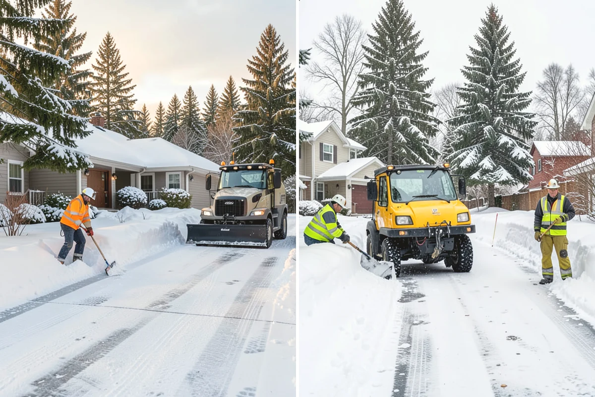 Apartment Complex Sidewalk Clearing in Covington, King County, WA - Map all interior walks, breezeways, and connector paths across the community