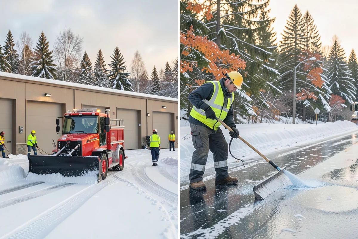 Apartment Complex Sidewalk Clearing in Darrington, Snohomish County, WA - Map all interior walks, breezeways, and connector paths across the community
