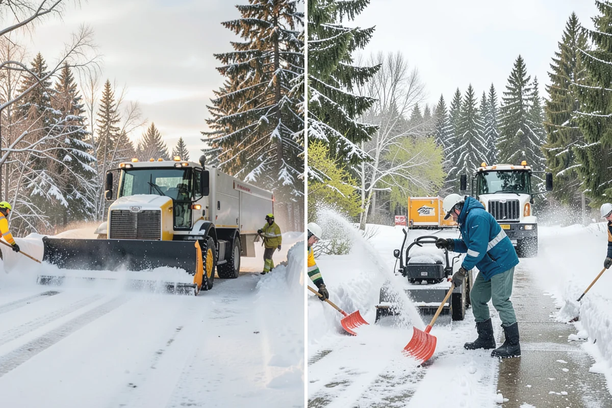 Apartment Complex Sidewalk Clearing in Des Moines, King County, WA - Map all interior walks, breezeways, and connector paths across the community
