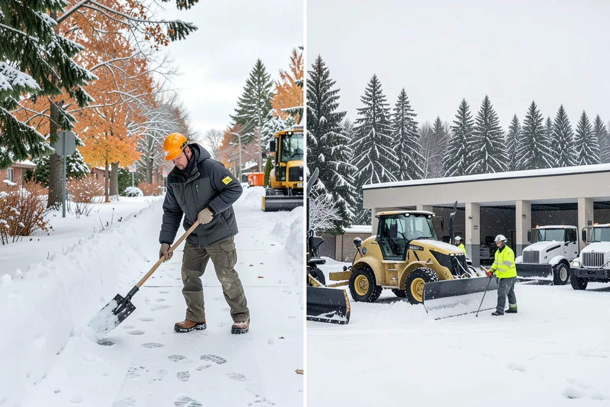 Apartment Complex Sidewalk Clearing in DuPont, Pierce County, WA - Map all interior walks, breezeways, and connector paths across the community