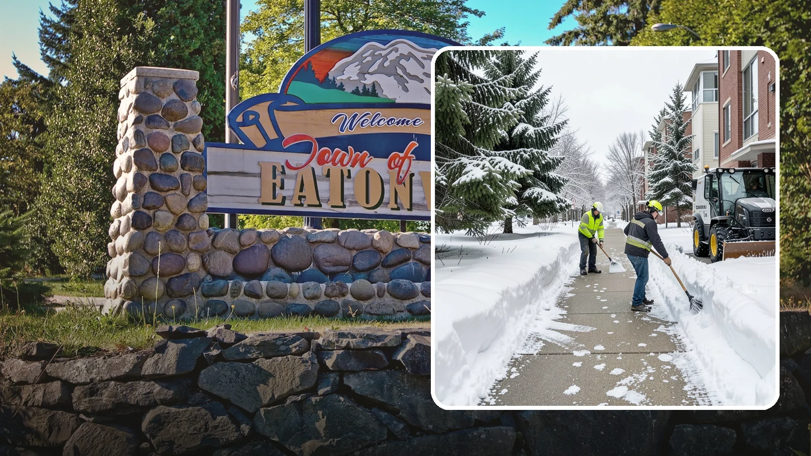Apartment Complex Sidewalk Clearing in Eatonville, Pierce County, WA - Multi-building walkway clearing for Western Washington apartment communities, keeping the interior paths tenants use around the...
