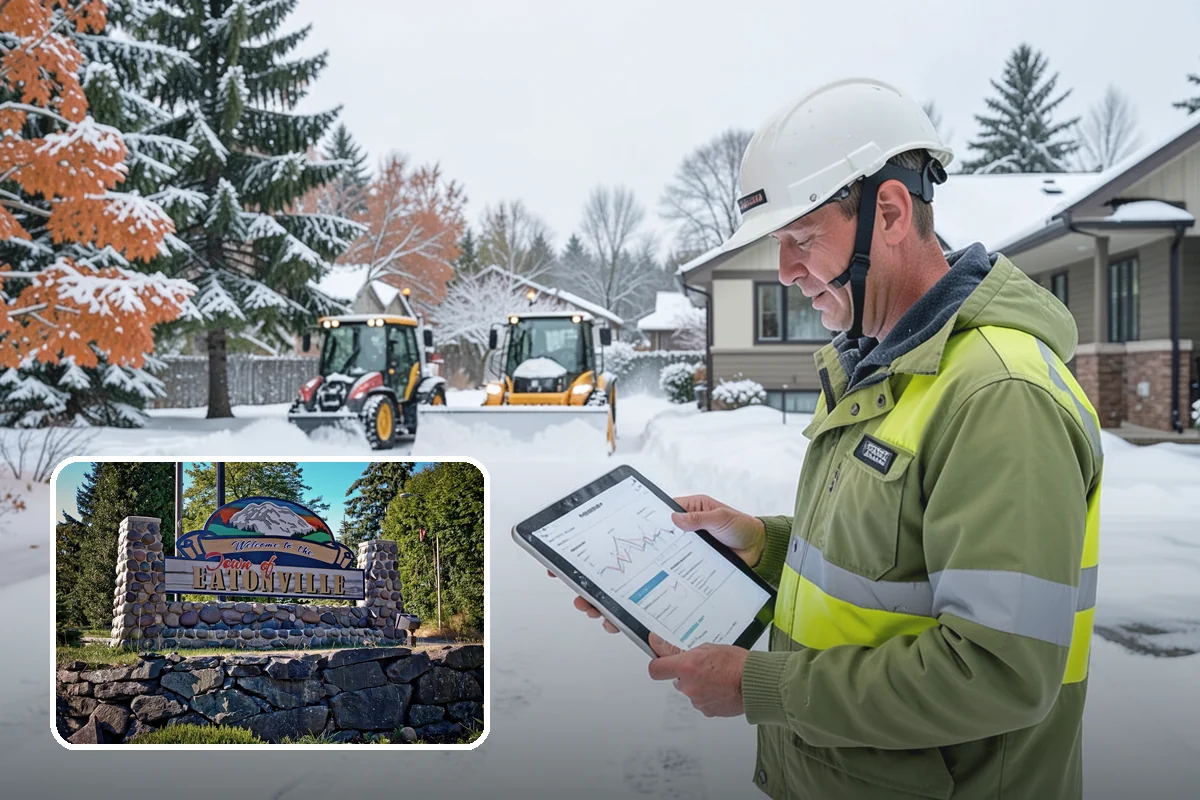 Apartment Complex Sidewalk Clearing in Eatonville, Pierce County, WA - Protects owners and property managers from tenant slip-and-fall litigation