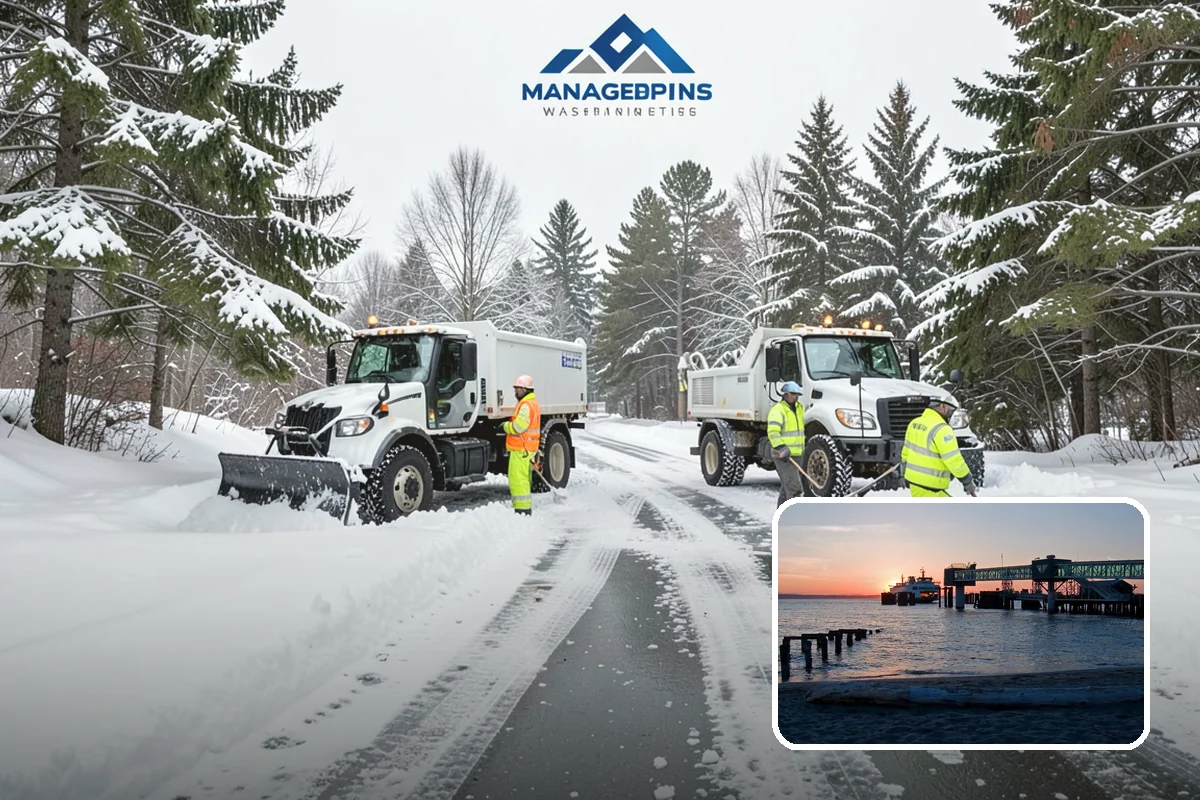 Apartment Complex Sidewalk Clearing in Edmonds, Snohomish County, WA - Protects owners and property managers from tenant slip-and-fall litigation