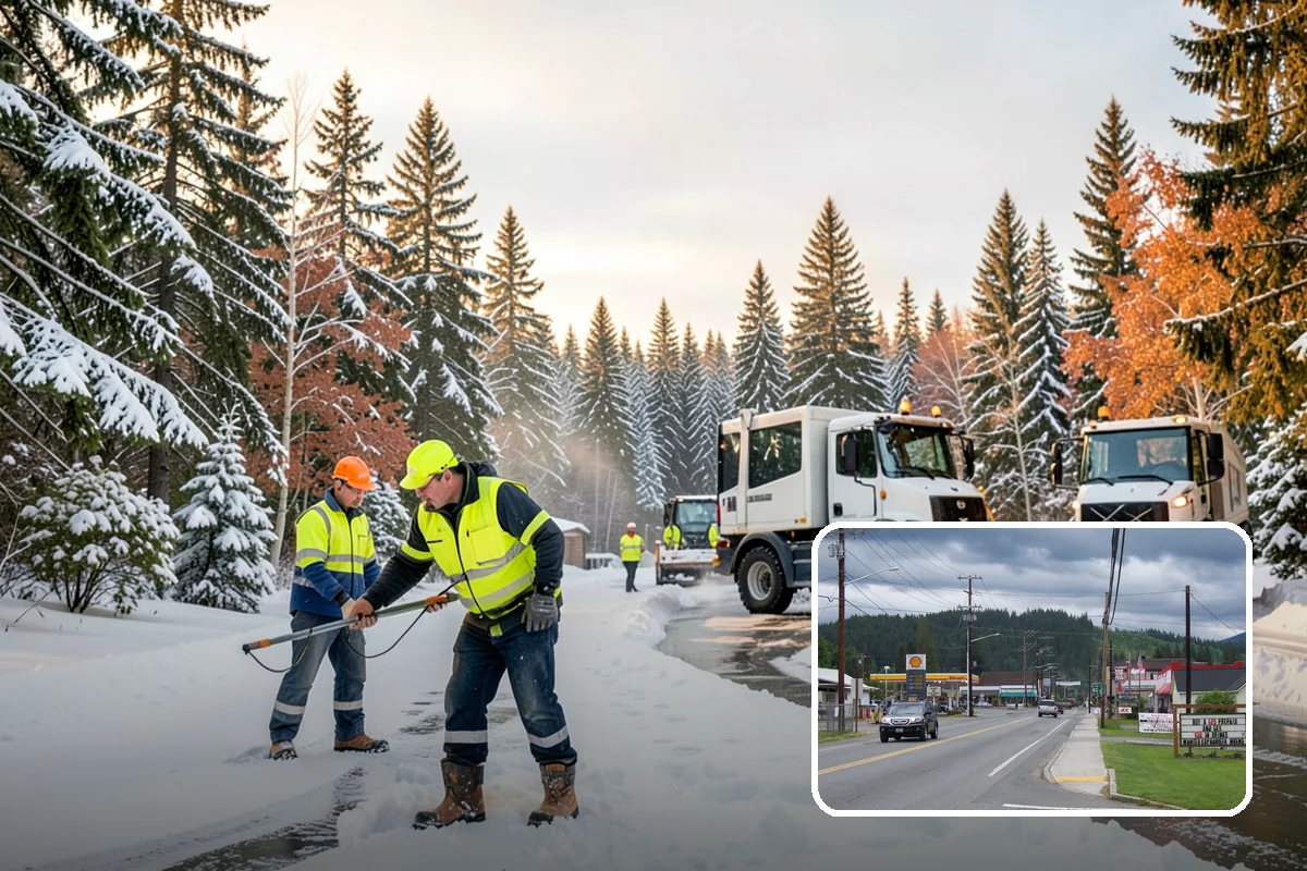 Apartment Complex Sidewalk Clearing in Granite Falls, Snohomish County, WA - Protects owners and property managers from tenant slip-and-fall litigation