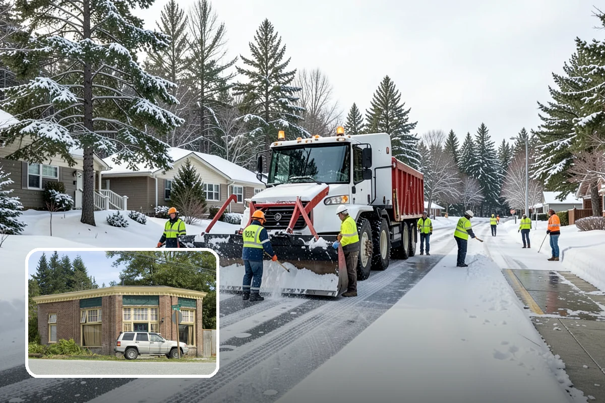 Apartment Complex Sidewalk Clearing in Hamilton, Skagit County, WA - Protects owners and property managers from tenant slip-and-fall litigation